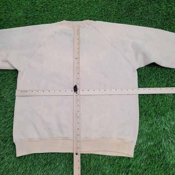 Vintage 80s Denver Sweatshirt Womens XL 22x24 Beige - Picture 4 of 13